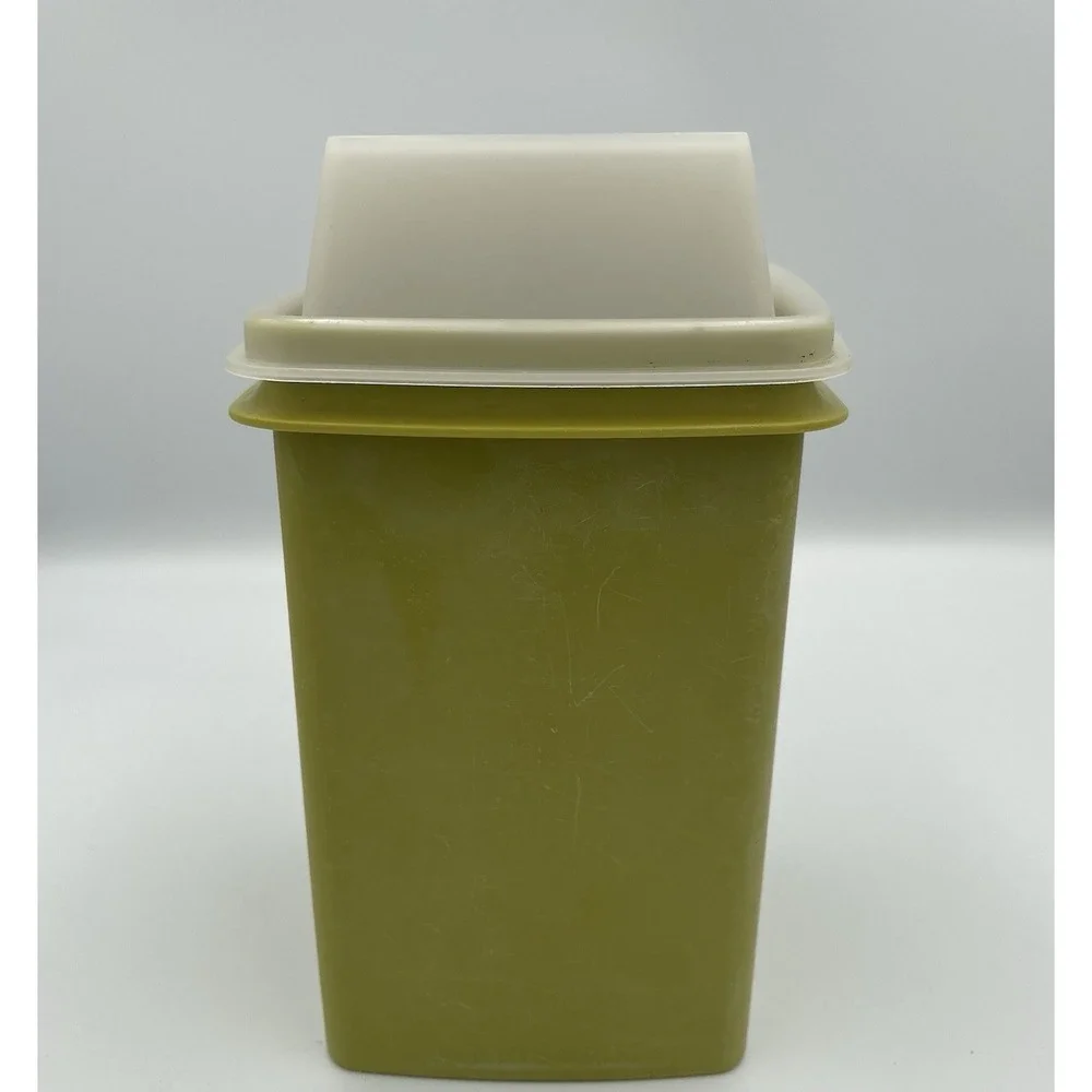 Vintage Tupperware Pickle Pepper Keeper Olive Avocado Green Deli 3 Piece - Picture 2 of 16